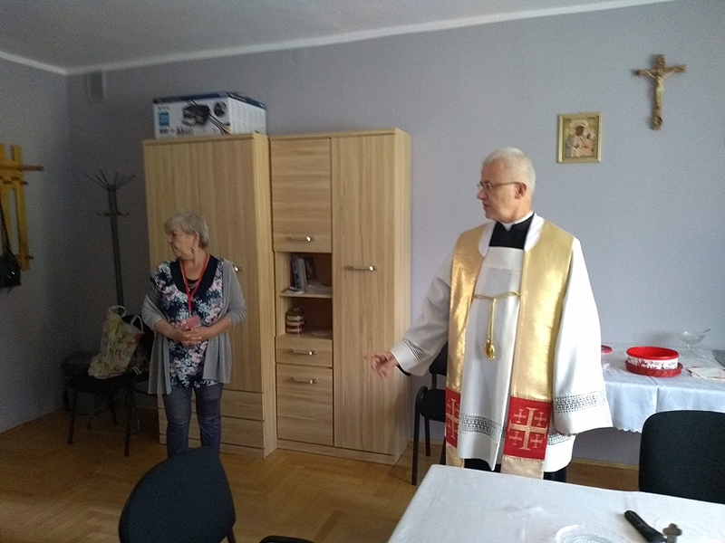 Pomieszczenia Caritas po remoncie