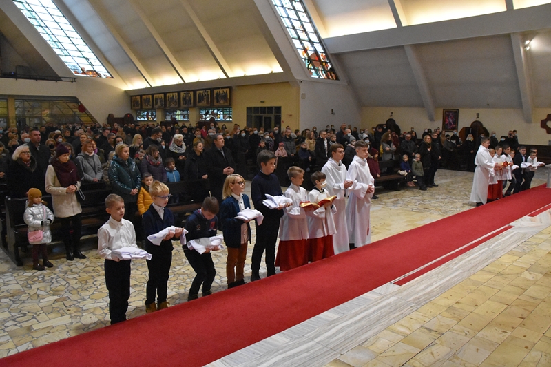 Przyjęcie nowych ministrantów