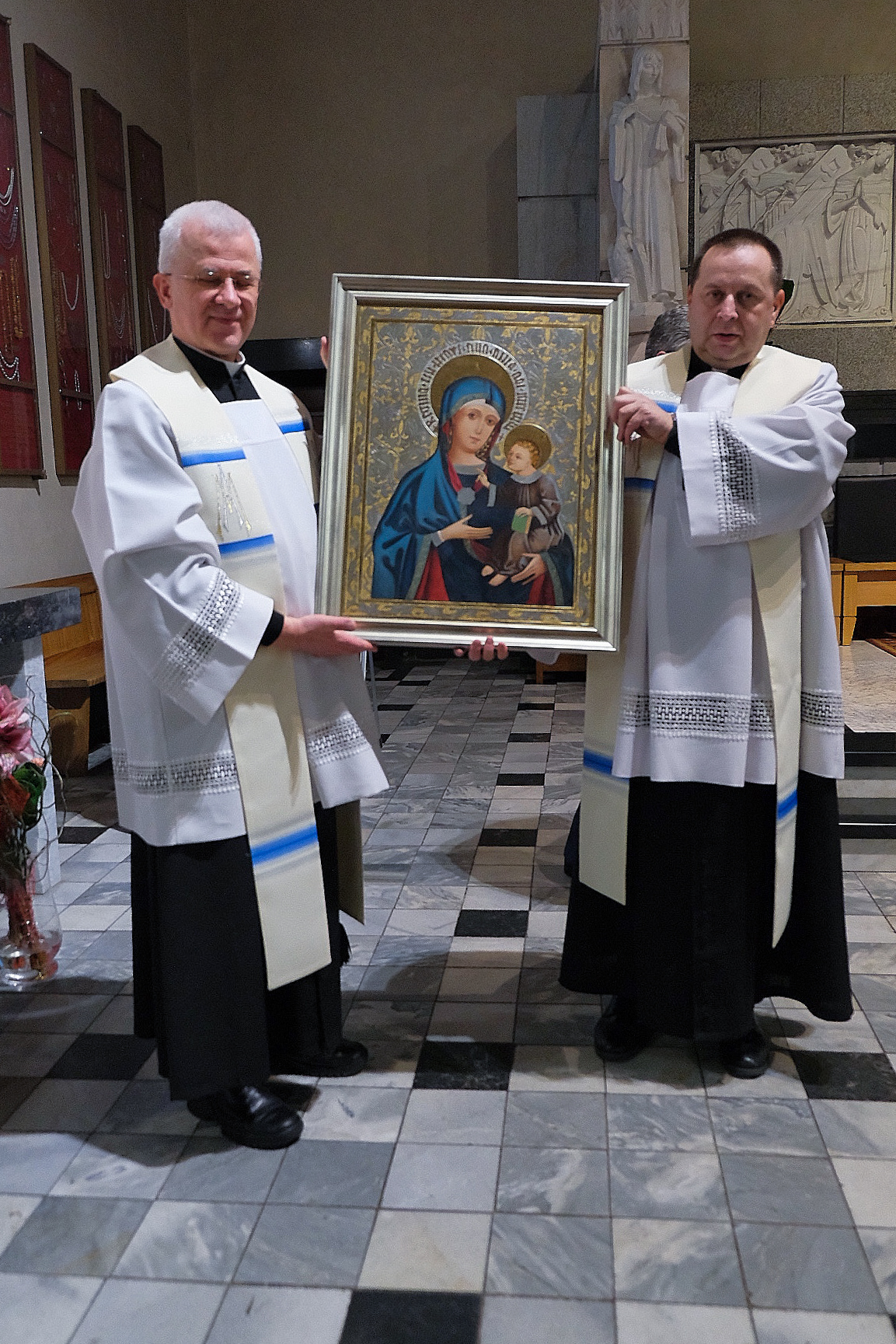 Przekazanie obrazu Matki Bożej Płaszowskiej